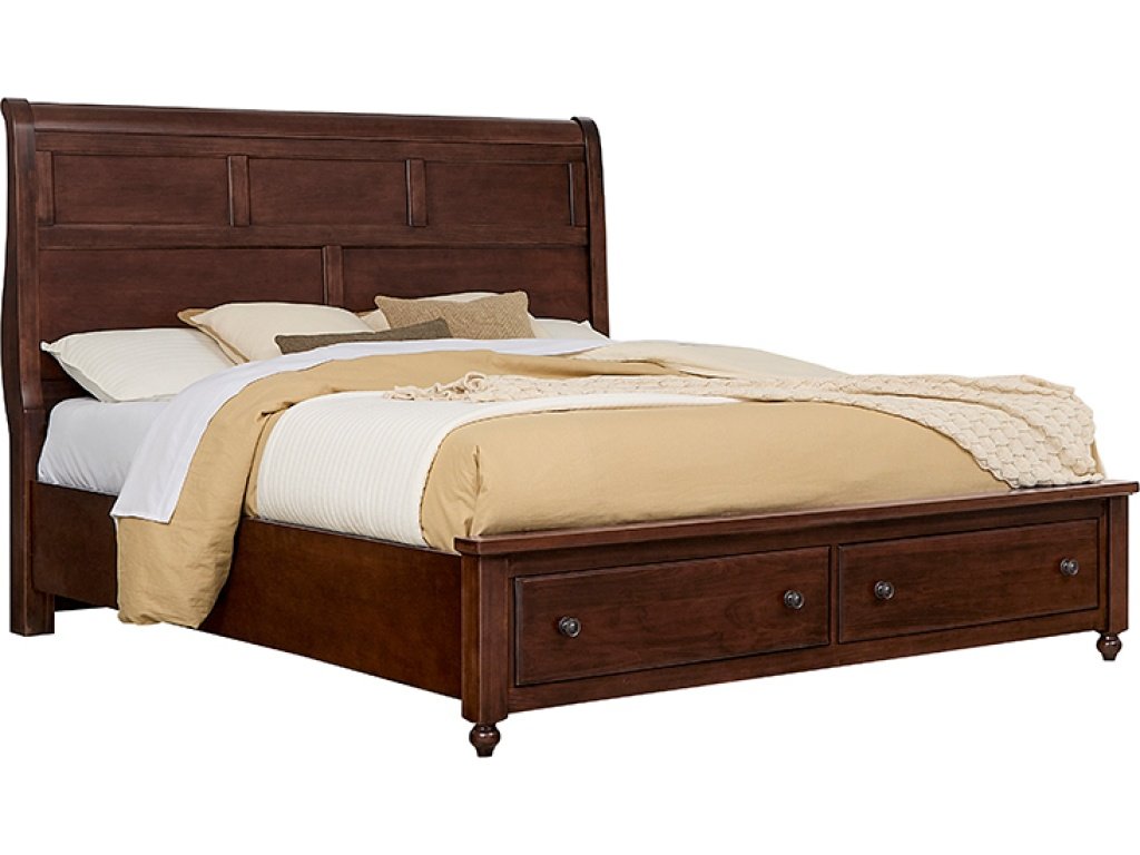 Sleigh Storage Bed - main image