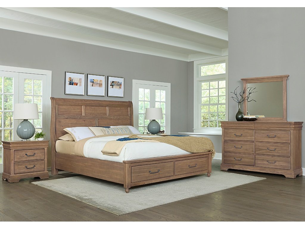 Sleigh Storage Bed - image 2