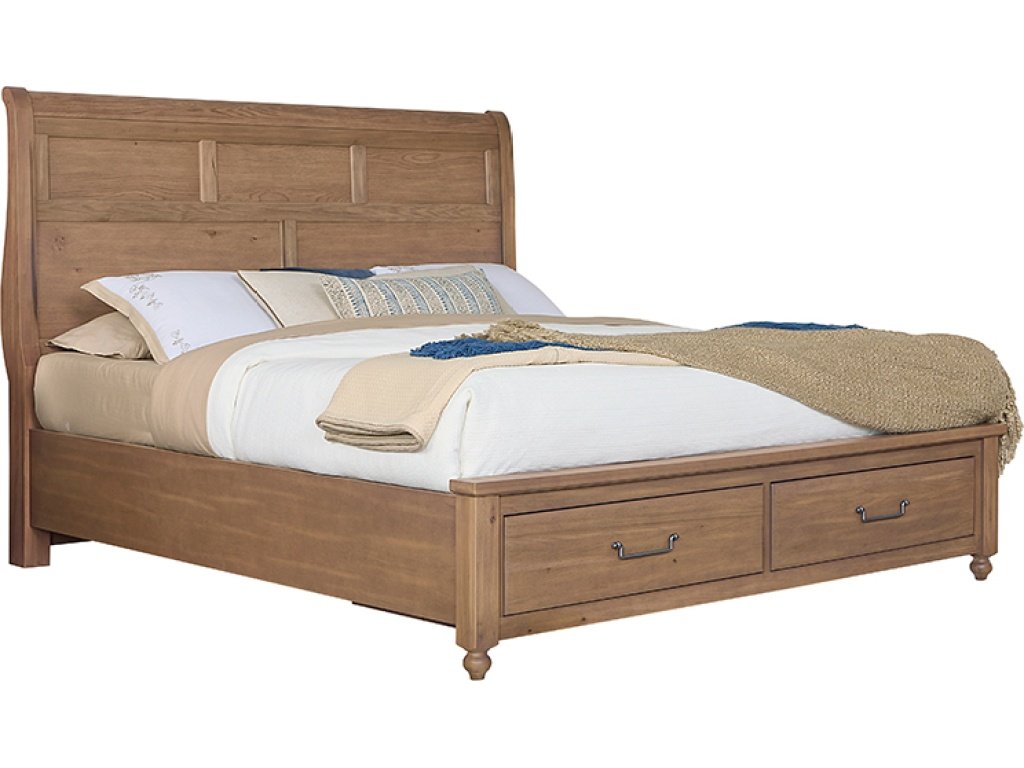 Sleigh Storage Bed - main image