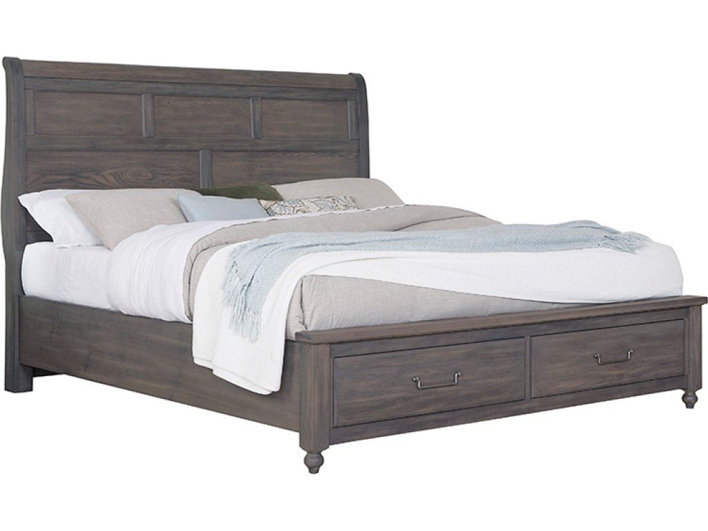 Sleigh Storage Bed - main image