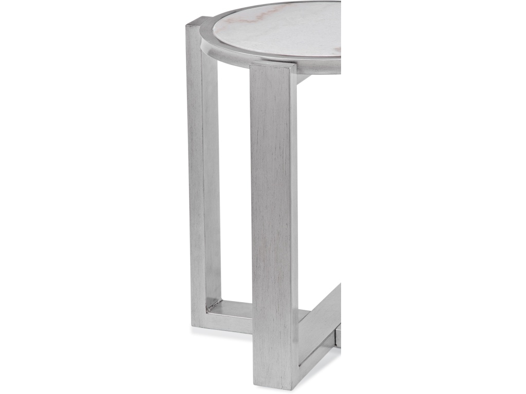 Hessle Round Accent Table - image 3