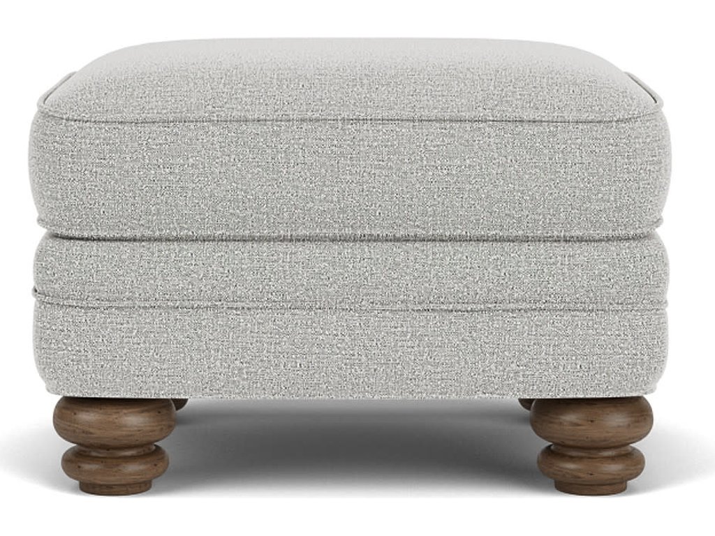 Bay Bridge Fabric Ottoman - image 1