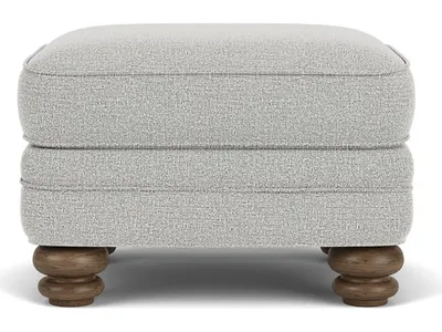 Bay Bridge Fabric Ottoman