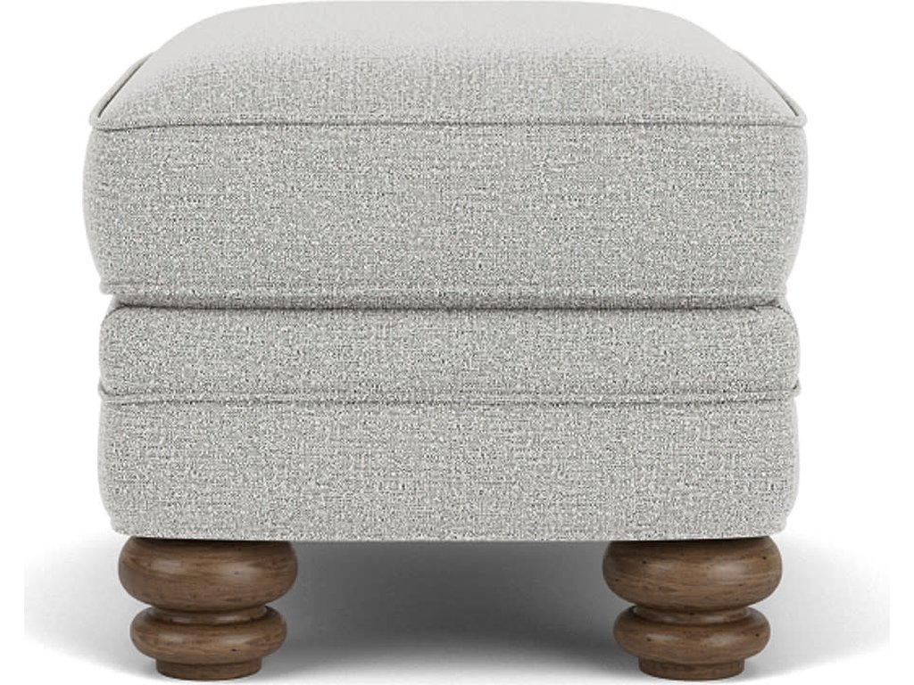 Bay Bridge Fabric Ottoman - image 2