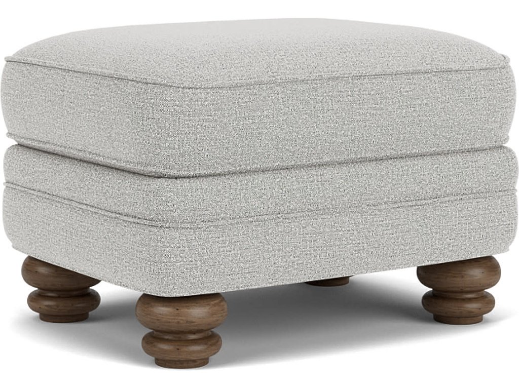 Bay Bridge Fabric Ottoman - image 3