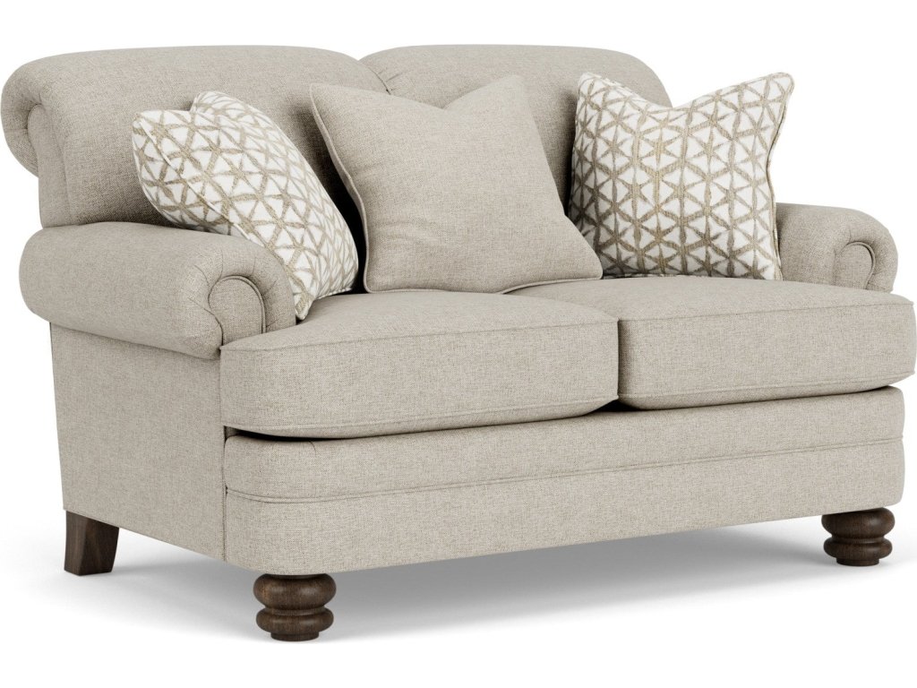 Bay Bridge Fabric Loveseat - main image