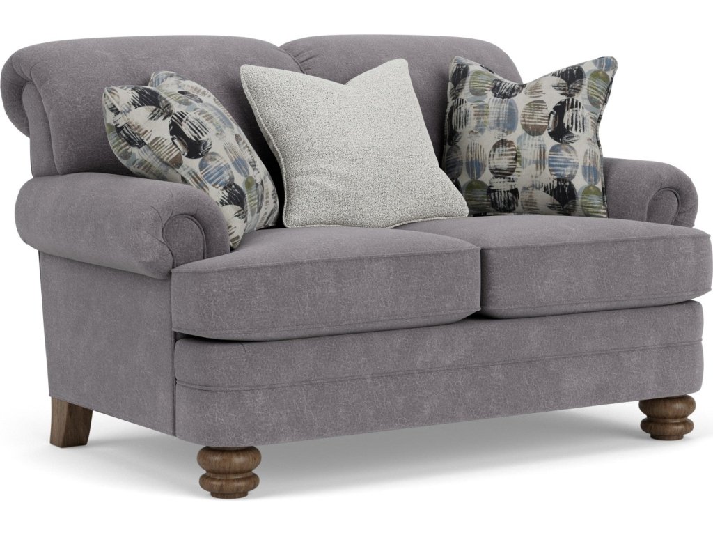 Bay Bridge Fabric Loveseat - image 3