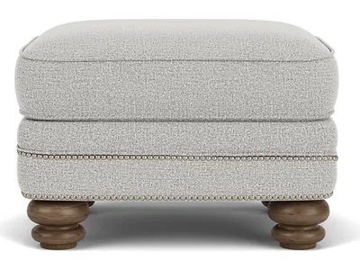 Bay Bridge Fabric Ottoman - Alternative View