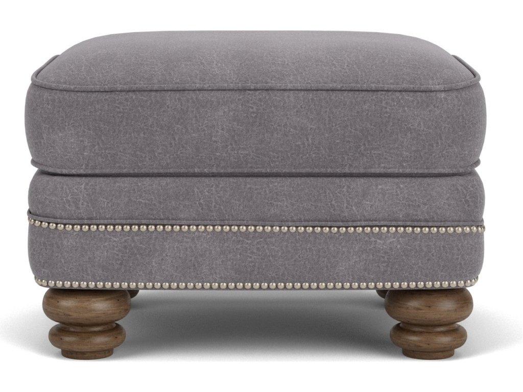 Bay Bridge Fabric Ottoman - image 4