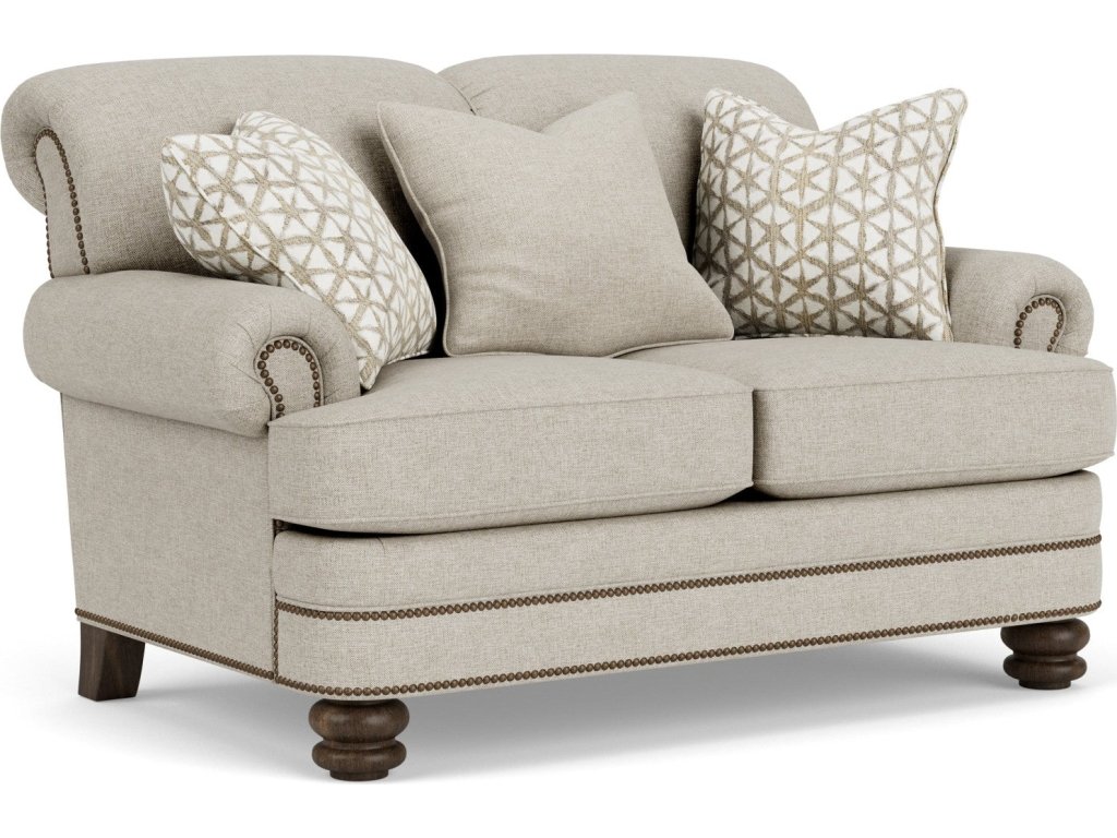 Bay Bridge Fabric Loveseat - main image