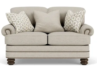 Bay Bridge Fabric Loveseat - Alternative View