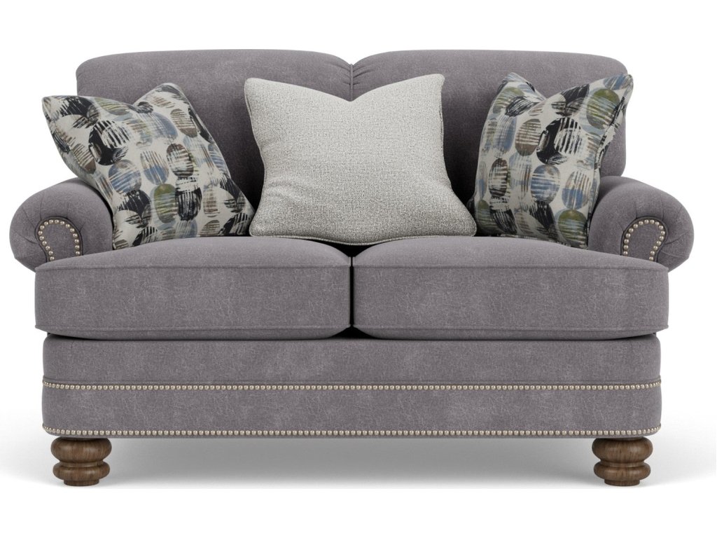 Bay Bridge Fabric Loveseat - image 4