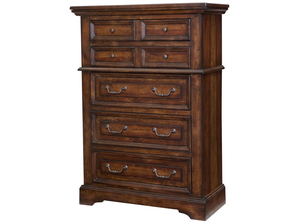 7800 Stonebrook 5 Pcs Bedroom Set- Queen Bed, Dresser, Mirror, Chest, Nightstand - image 3