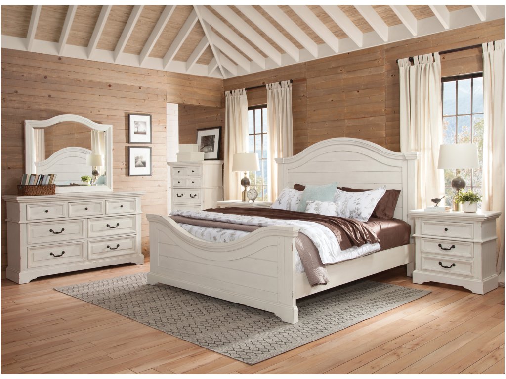 7810 Stonebrook 5 Pcs Bedroom Set- Queen Bed, Dresser, Mirror, Chest, Nightstand - main image