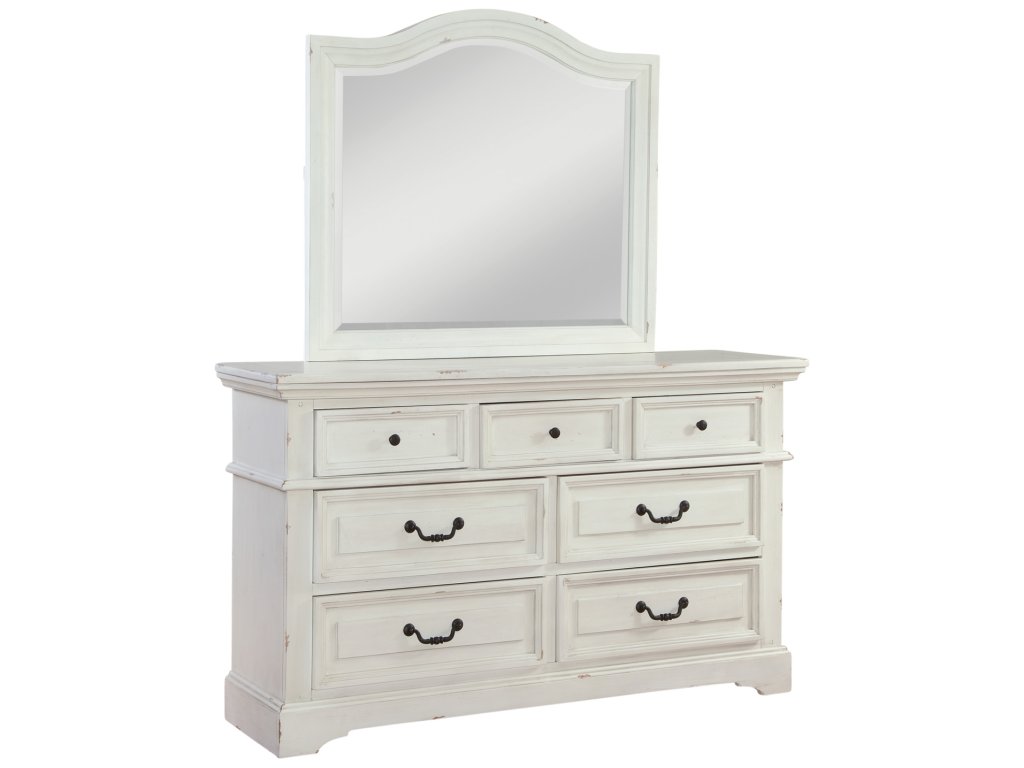 7810 Stonebrook 5 Pcs Bedroom Set- Queen Bed, Dresser, Mirror, Chest, Nightstand - image 2