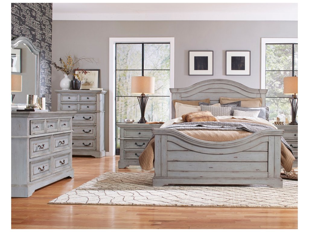 7820 Stonebrook 3 Pcs Bedroom Set- Full Bed, Dresser, Mirror - main image
