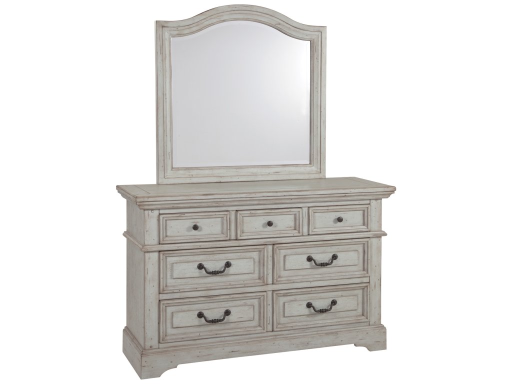 7820 Stonebrook 3 Pcs Bedroom Set- Twin Bed, Dresser, Mirror - image 2