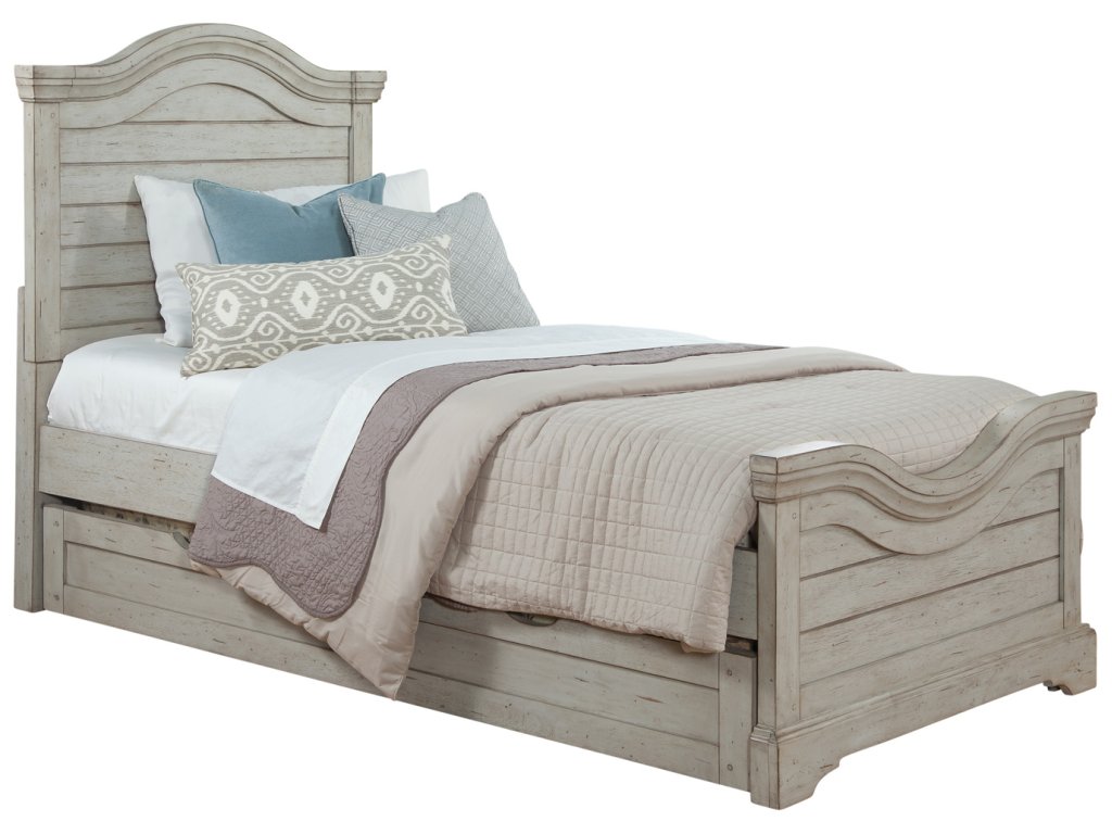 7820 Stonebrook 3 Pcs Bedroom Set- Twin Bed, Dresser, Mirror - image 1