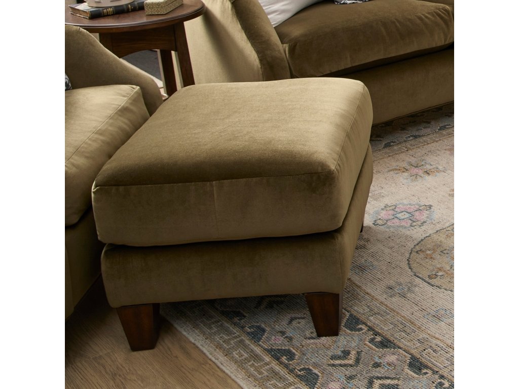 Gianna Fabric Ottoman - image 1