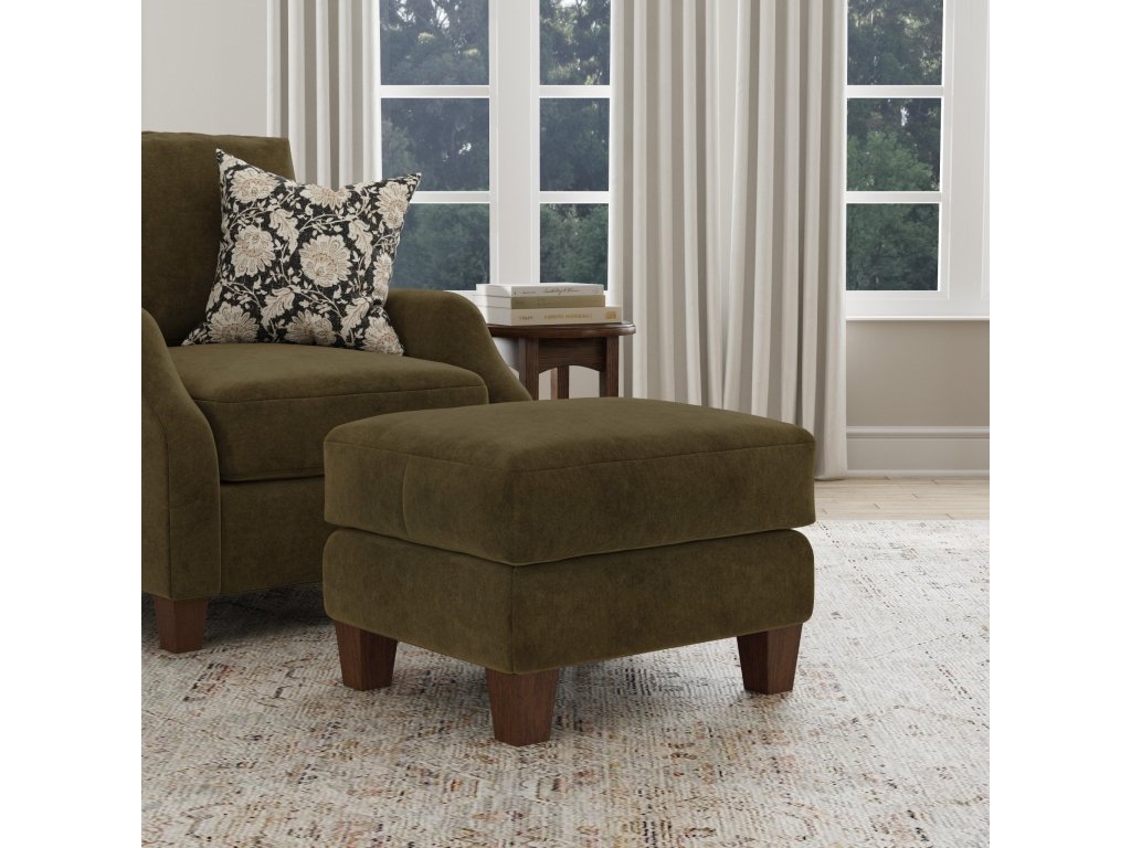 Gianna Fabric Ottoman - image 4