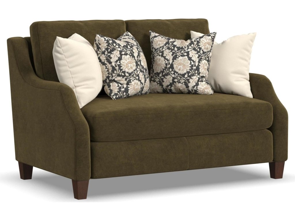 Gianna Fabric Bench Loveseat - main image