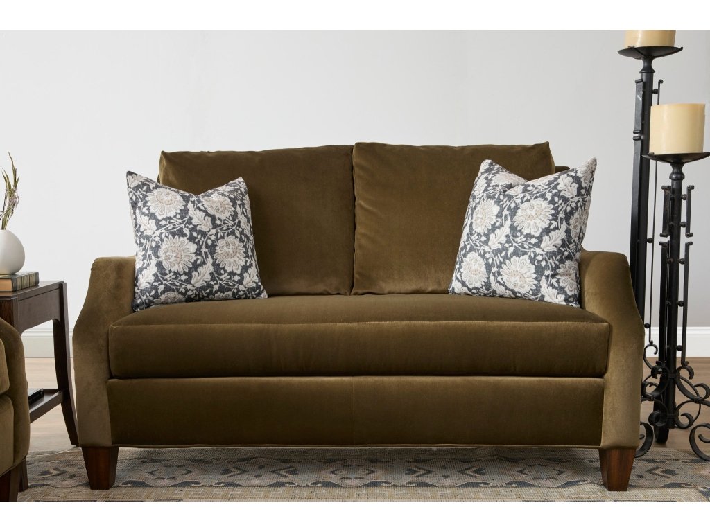 Gianna Fabric Bench Loveseat - image 1