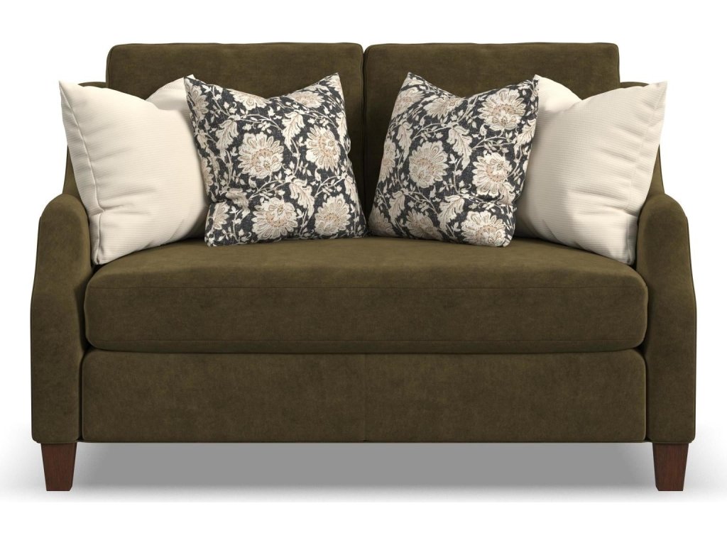 Gianna Fabric Bench Loveseat - image 2