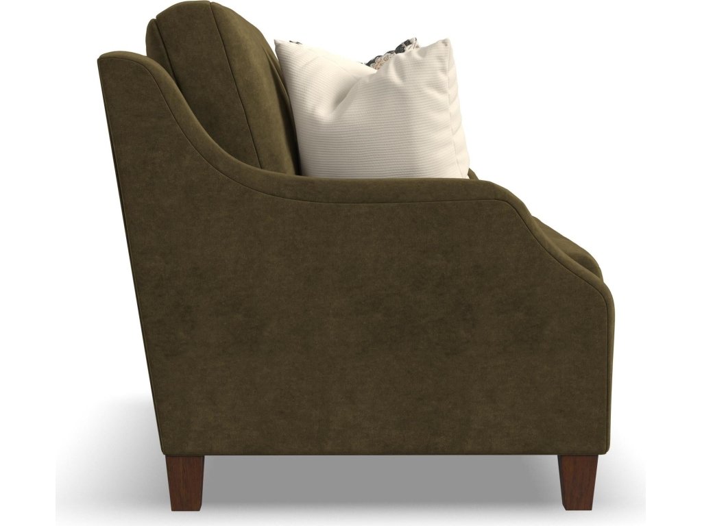 Gianna Fabric Bench Loveseat - image 3