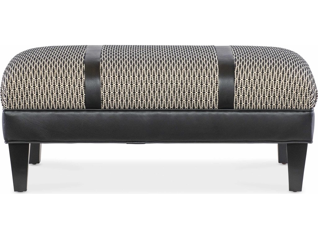 Rects Solid Top Ottoman With Split Top - image 2