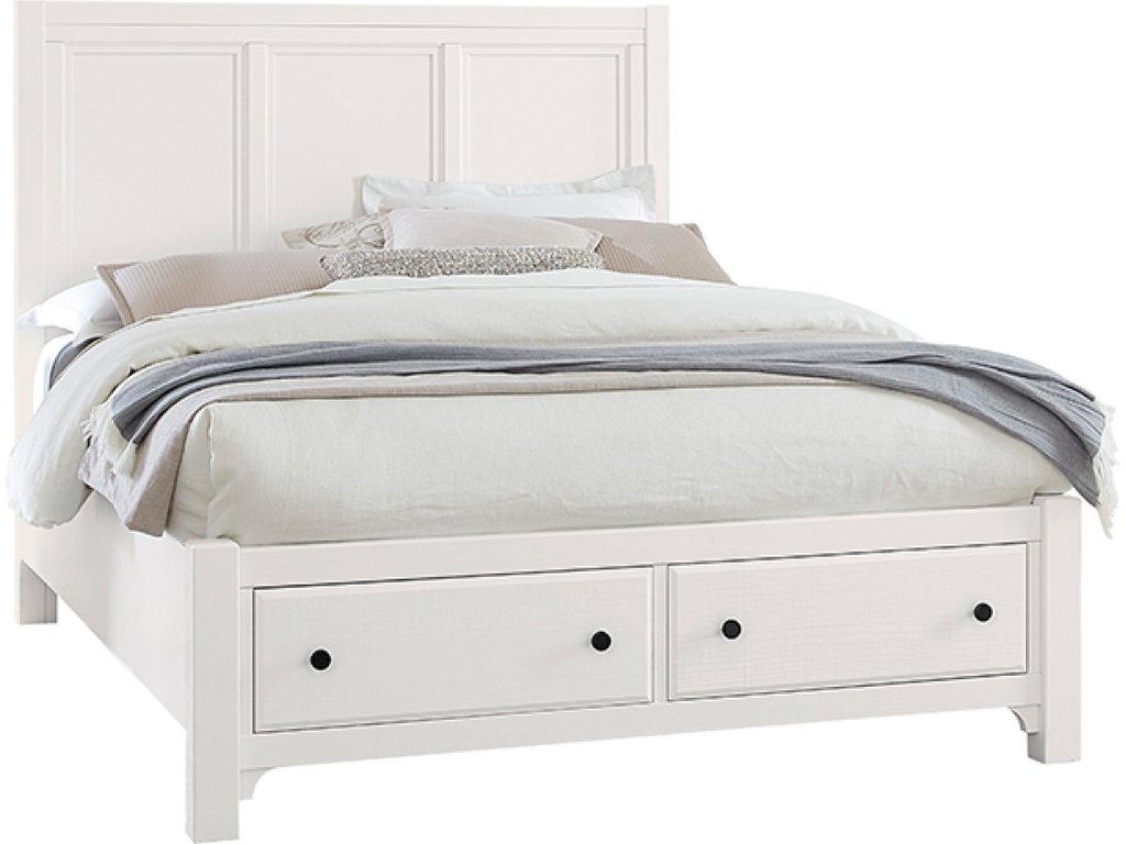 Panel Bed W/ Storage Footboard - main image