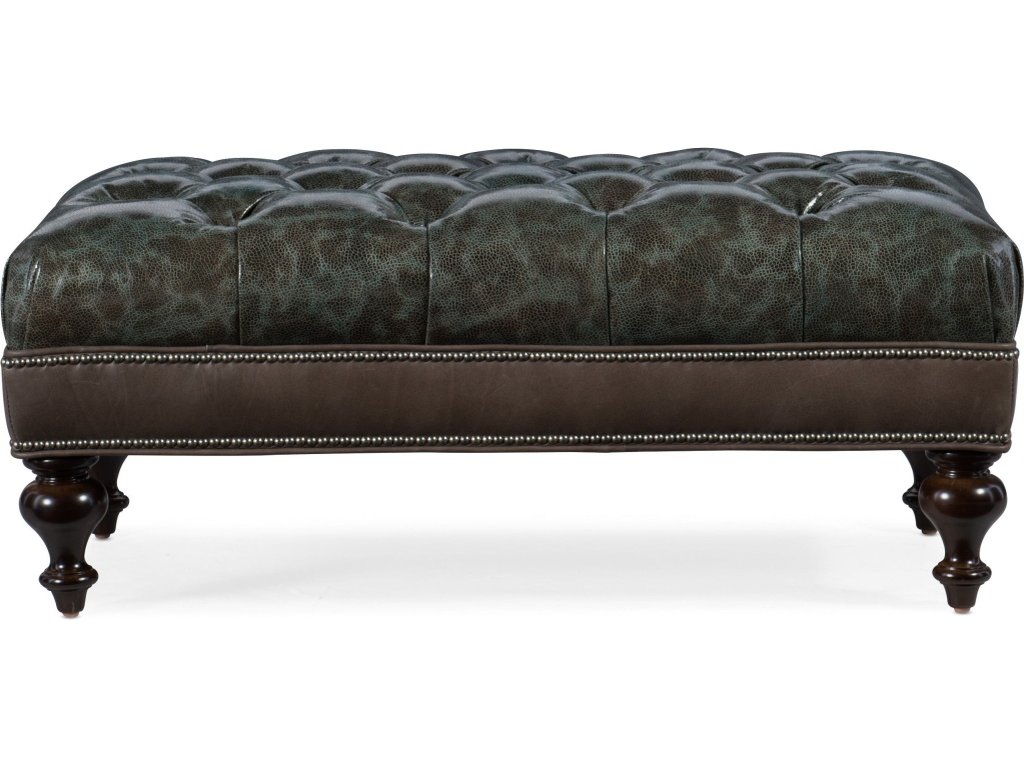 Rects Tufted Rectangle Ottoman - image 1