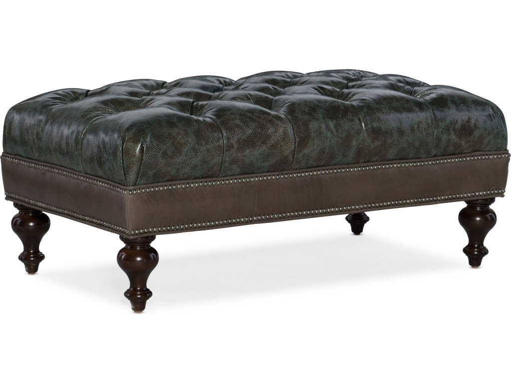 Rects Tufted Rectangle Ottoman - main image