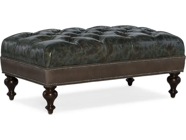 Rects Tufted Rectangle Ottoman