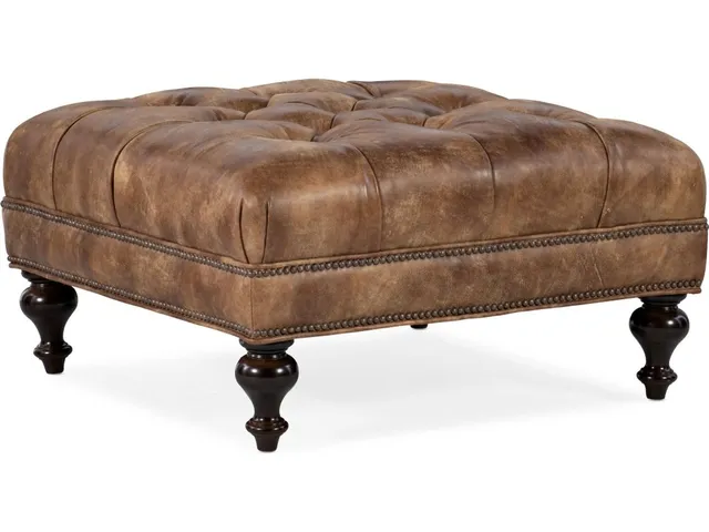 Fair-N-Square Tufted Square Ottoman