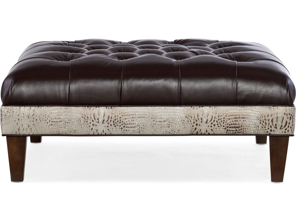 XL Fair-N-Square Tufted Square Ottoman - image 1