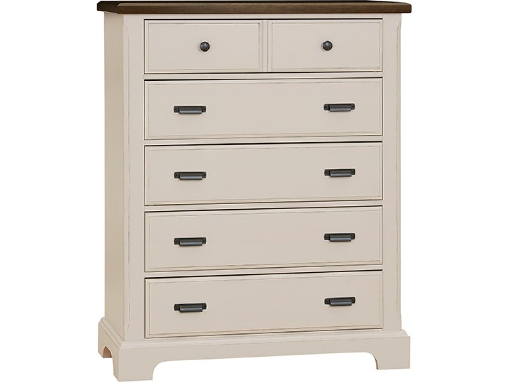 Two-Tone Chest -5 Drwr - main image