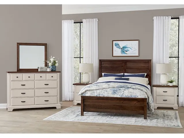 Two-Tone Dresser - 8 Drwr