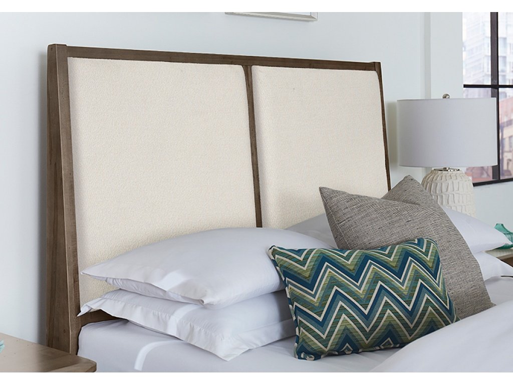Upholstered Bed With Storage -White - image 2