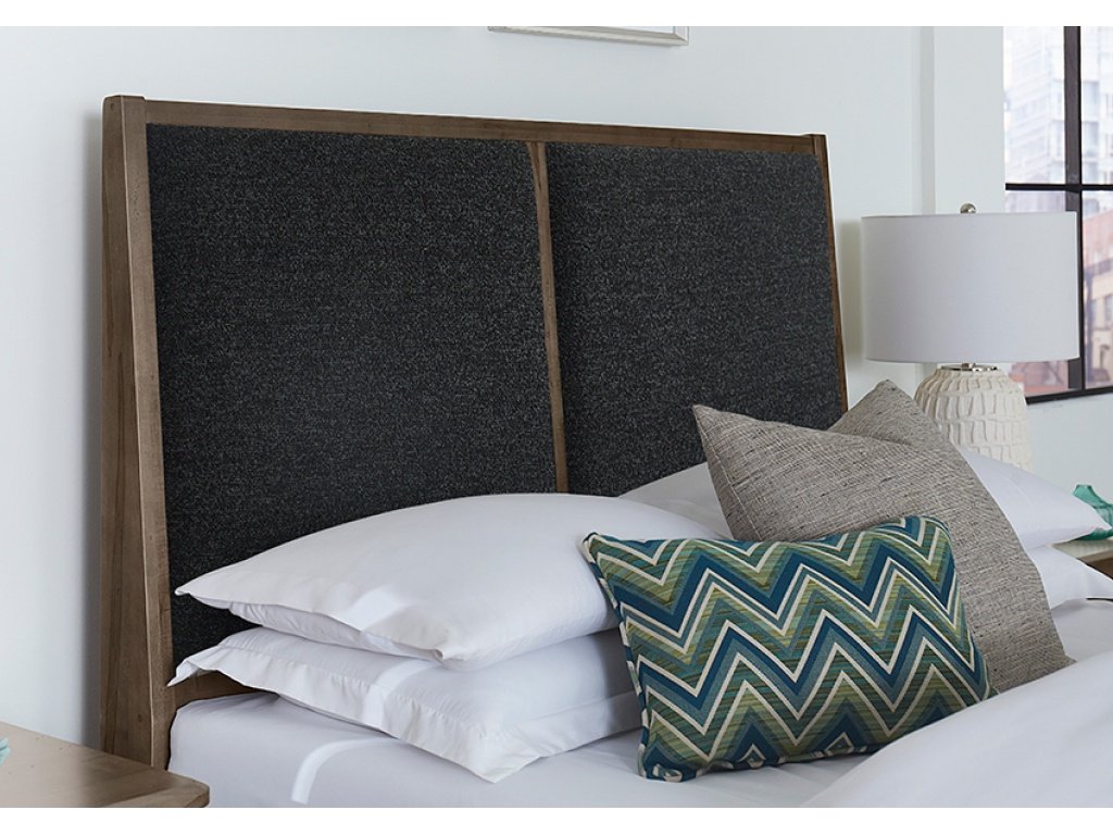 Upholstered Bed-Black - image 3