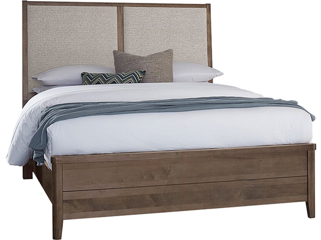 Upholstered Bed-Grey - image 4