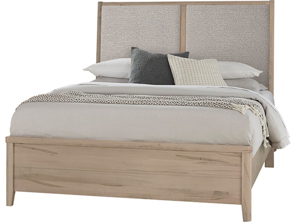Upholstered Bed-Grey - main image