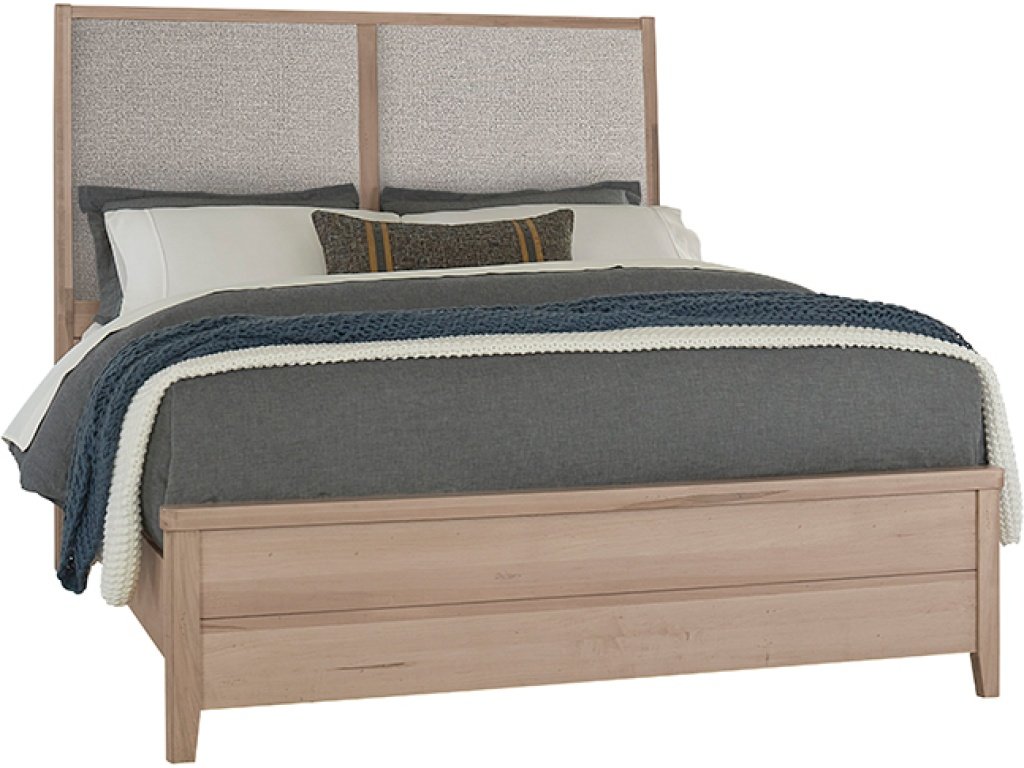 Upholstered Bed-Grey - main image