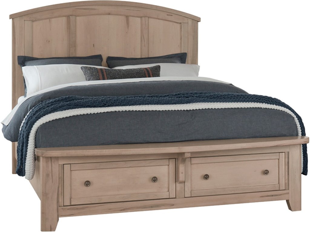 Arch Bed With Storage Footboard - main image