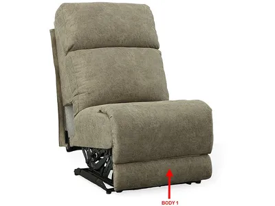 Pwr HR/Lumbar Armls STD Recl. Chair