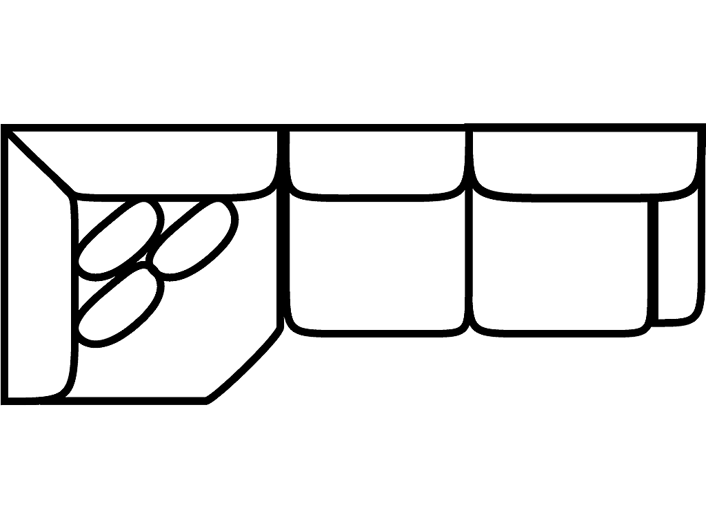RSF Tux Wedge Sofa - image 1