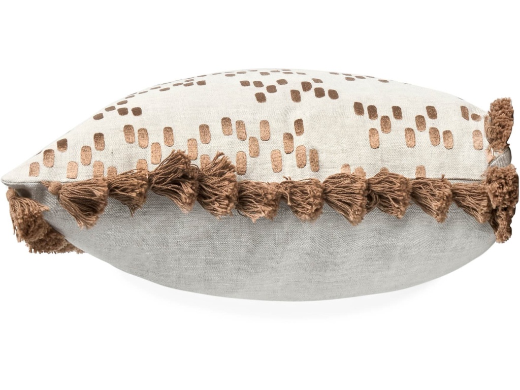 Dane Penny Brown Pillow - image 3