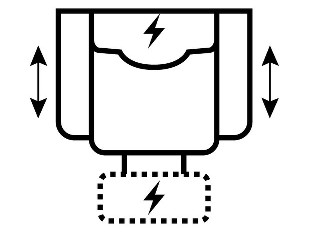 Pwr HR/LB Rkr w/Wrls Rmt - image 1
