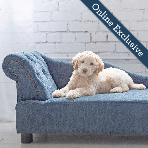 Solana Chaise Lounger, Blue - main image