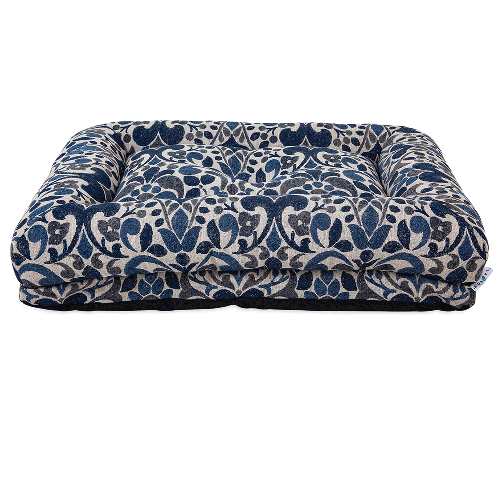 Rosie Lounger, Blue Jacquard - image 2