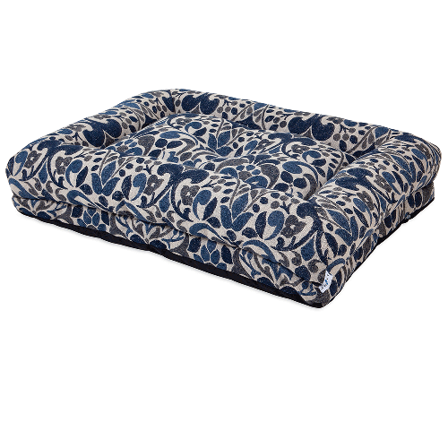 Rosie Lounger, Blue Jacquard - main image